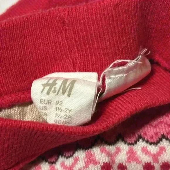 H&M - Knit leggings/tights.  Size 18-24 months - Picture 2 of 3